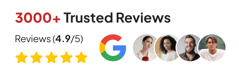 3000+ reviews